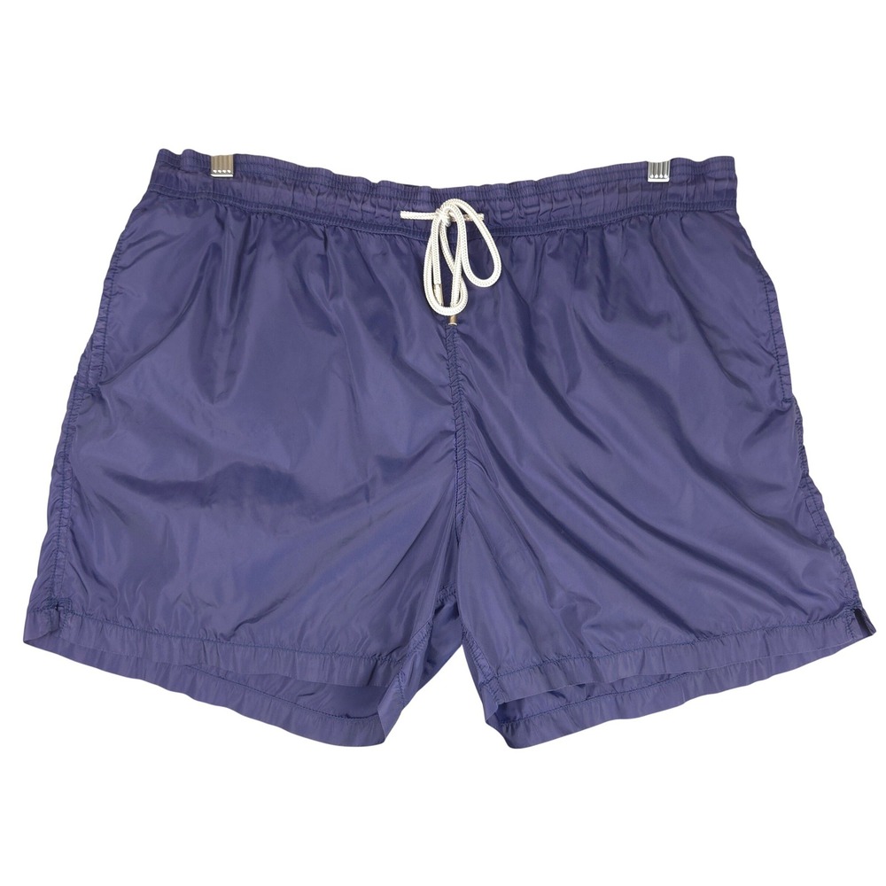 MC2 Saint‎ Barth Mens Swim Trunks Navy Blue XXL Board Shorts Drawstring Mesh